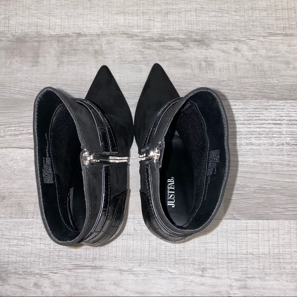 JustFab Khloelle Ankle Boots size 7.5 - Picture 4 of 9